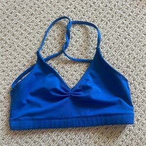 KTRNA Blue Halter Bikini Top
